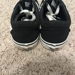 Women’s black van sneakers